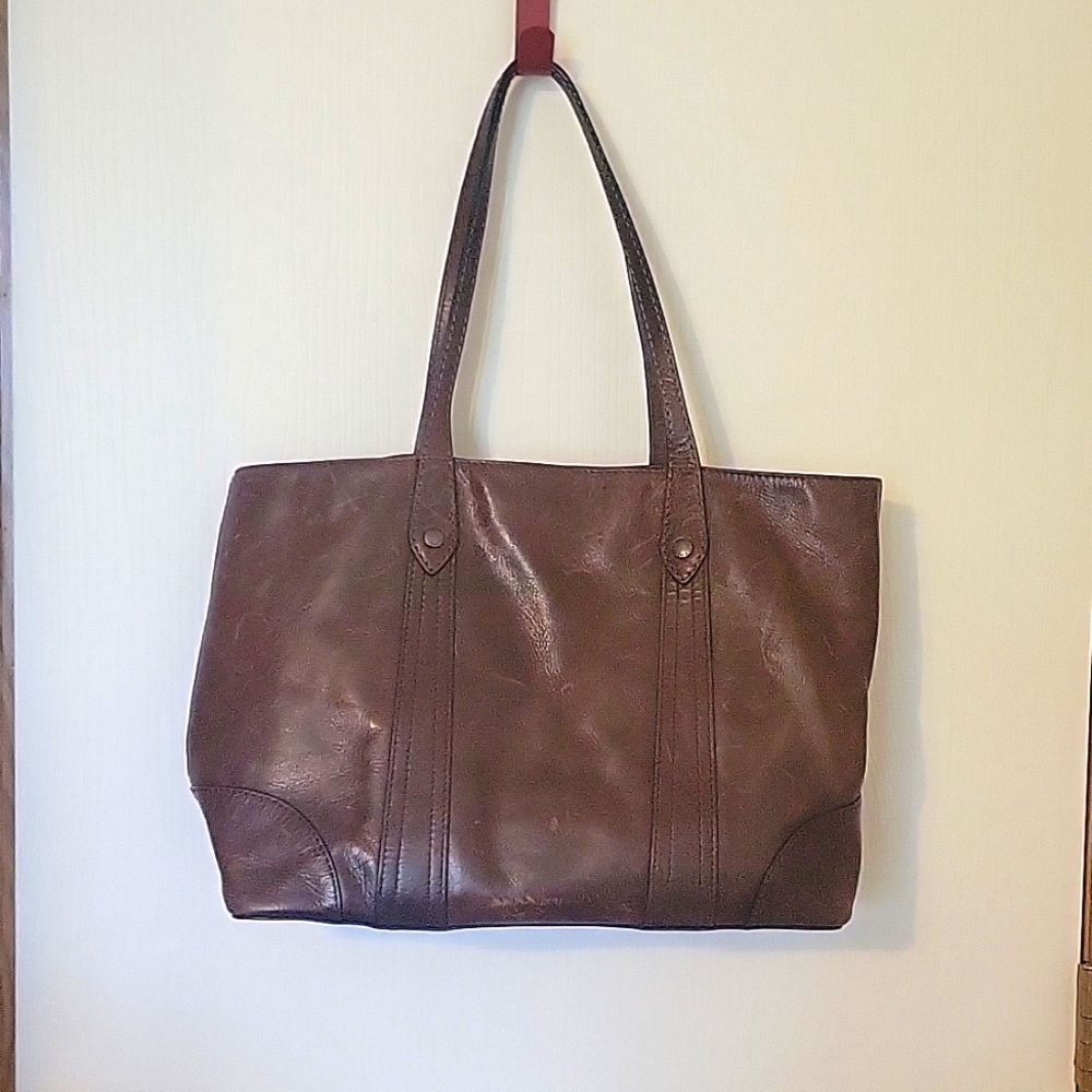 Frye Brown Leather Tote Bag